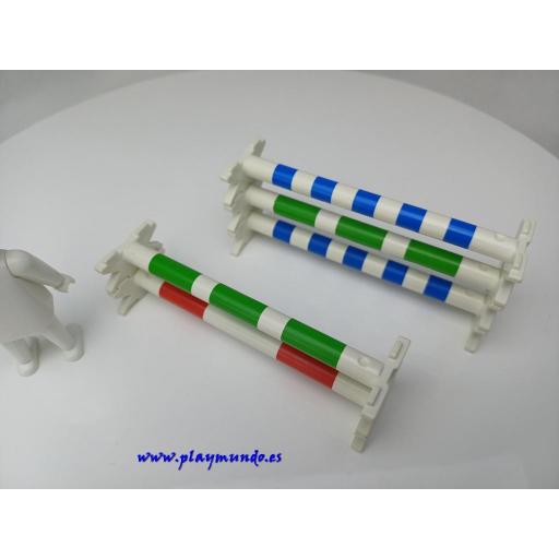 PLAYMOBIL ACCESORIO BARRAS SALTO HIPICA  [0]