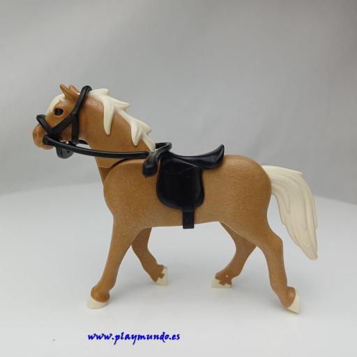 ​PLAYMOBIL CABALLO MARRON mod408 [0]