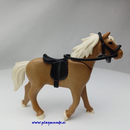 ​PLAYMOBIL CABALLO MARRON mod408 [1]