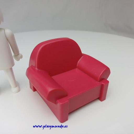 PLAYMOBIL SILLON ROSA [0]