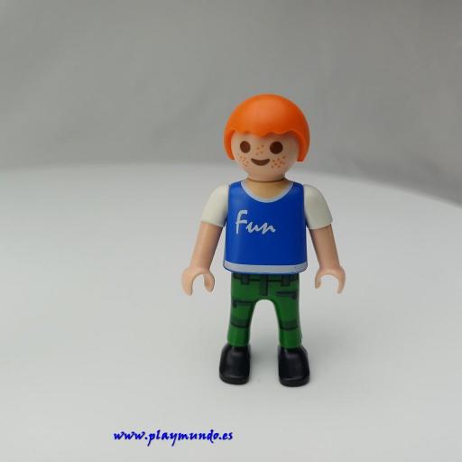 PLAYMOBIL NIÑO MUÑECO CLICK  MOD0248 [0]