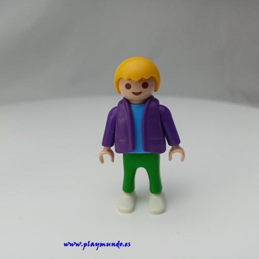 PLAYMOBIL NIÑO MUÑECO CLICK MOD02334