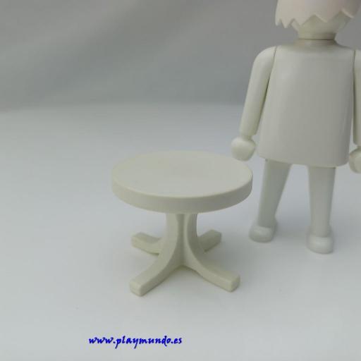 PLAYMOBIL MESA BAJA BLANCA MOBILIARIO  mod099 [0]