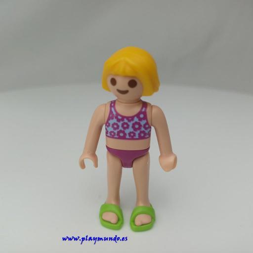 PLAYMOBIL NIÑA MUÑECO CLICK  MOD0289 [0]