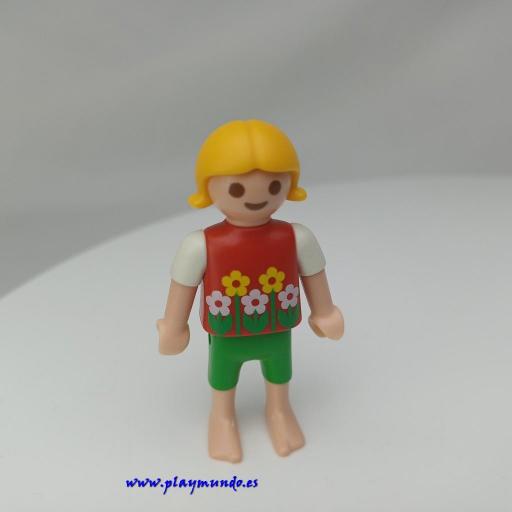 PLAYMOBIL NIÑA MUÑECO CLICK  MOD0290 [0]