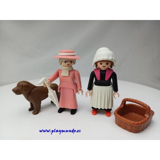 PLAYMOBIL 5500 ABUELA Y SIRVIENTA  (AÑO 1991) [0]