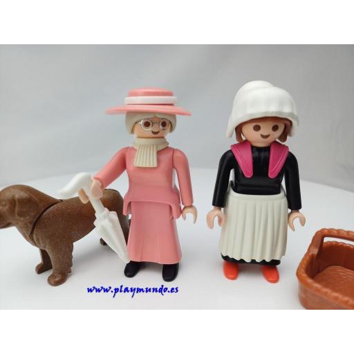 PLAYMOBIL 5500 ABUELA Y SIRVIENTA  (AÑO 1991) [1]