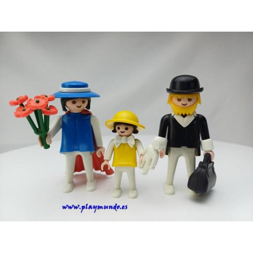 PLAYMOBIL 3365 FAMILIA OESTE WESTERN VICTORIANA (AÑO 1985 - 1988) [1]