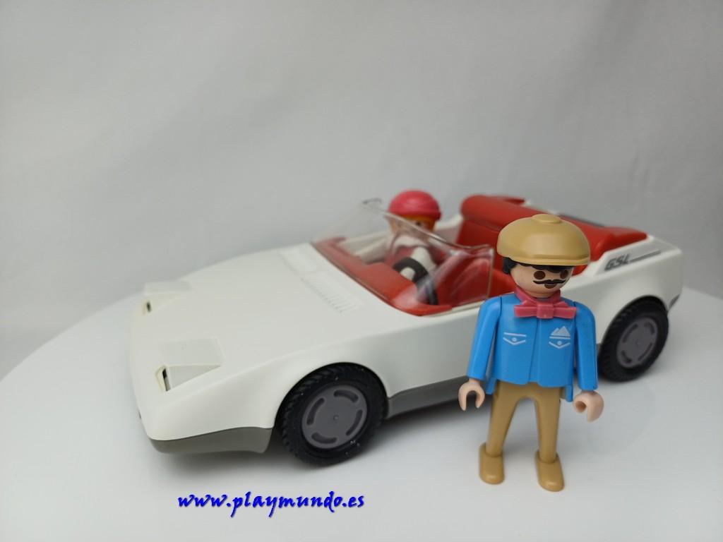 PLAYMOBIL 3758 COCHE DEPORTIVO (AÑO 1987 -1992)