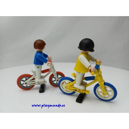 PLAYMOBIL 3300 NIÑOS CON BICICLETAS (AÑO 1987 - 1992) [1]