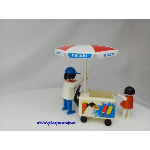 PLAYMOBIL 3563 CARRITO HELADOS (AÑO 1983 - 1992) [3]