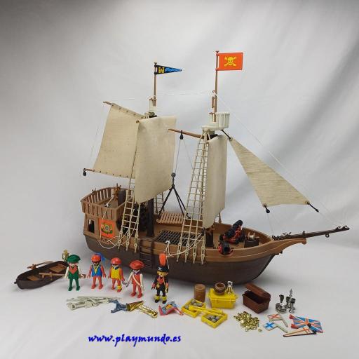 PLAYMOBIL 3550 BARCO PIRATA (1978 -1991) [0]