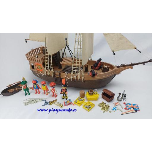 PLAYMOBIL 3550 BARCO PIRATA (1978 -1991) [2]