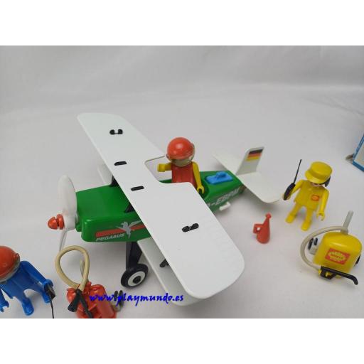 PLAYMOBIL 3246 BIPLANO PEGASUS (AÑO 1977) [2]
