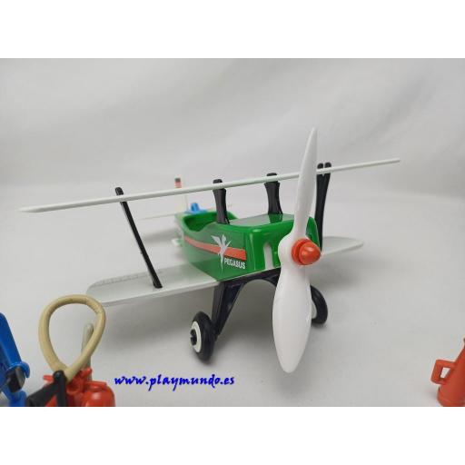 PLAYMOBIL 3246 BIPLANO PEGASUS (AÑO 1977) [1]