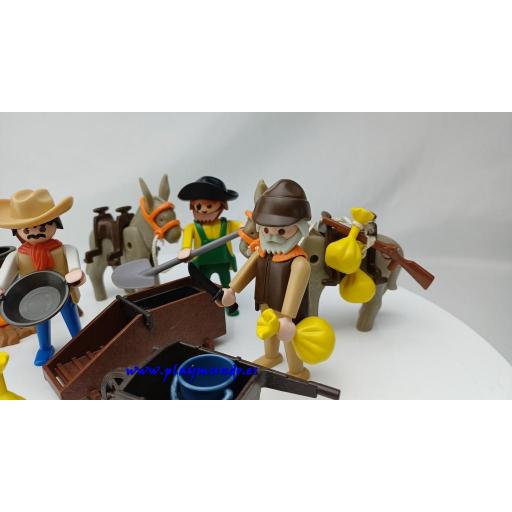 PLAYMOBIL 3747 BUSCADORES DE ORO OESTE (AÑO 1987 - 1994) [2]