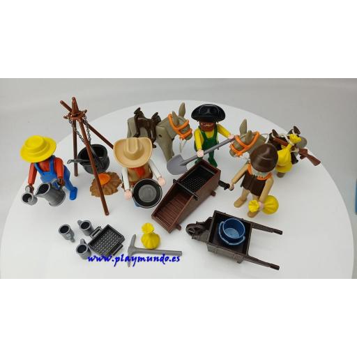 PLAYMOBIL 3747 BUSCADORES DE ORO OESTE (AÑO 1987 - 1994) [3]