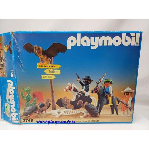 ​PLAYMOBIL 3748 BANDIDOS OESTE WESTERN (AÑO 1988 -1994) [5]