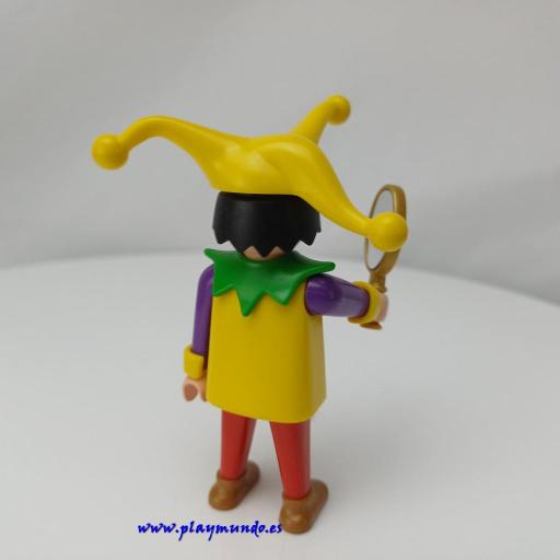 PLAYMOBIL 4610 ARLEQUIN BUFON JUGLAR MEDIEVAL (AÑO 2003-2004) [1]