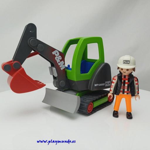 PLAYMOBIL 3279 MINI EXCAVADORA (AÑO 2003)