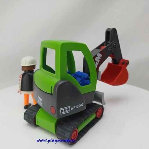PLAYMOBIL 3279 MINI EXCAVADORA (AÑO 2003) [1]