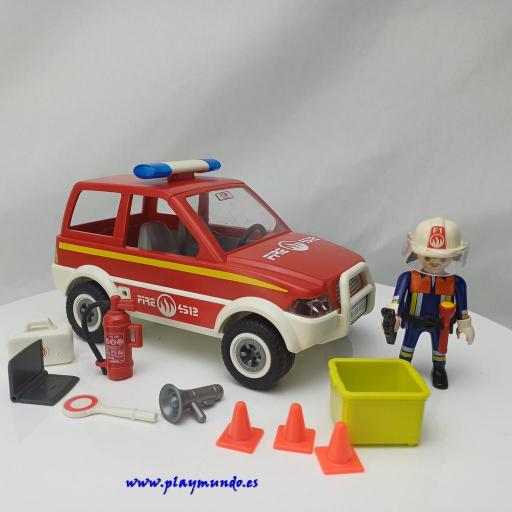 PLAYMOBIL  4822 COCHE JEFE DE BOMBEROS (AÑO 2014) [0]