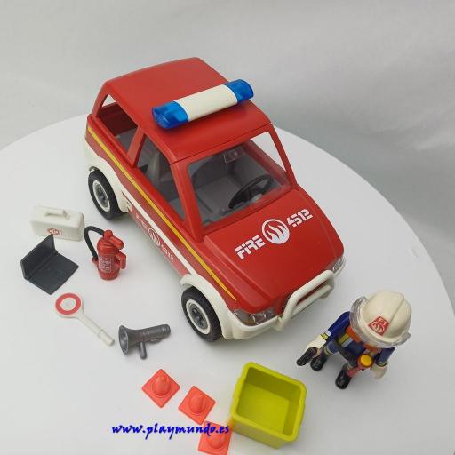 PLAYMOBIL  4822 COCHE JEFE DE BOMBEROS (AÑO 2014) [1]