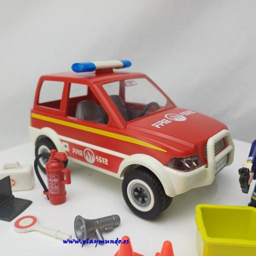 PLAYMOBIL  4822 COCHE JEFE DE BOMBEROS (AÑO 2014) [2]