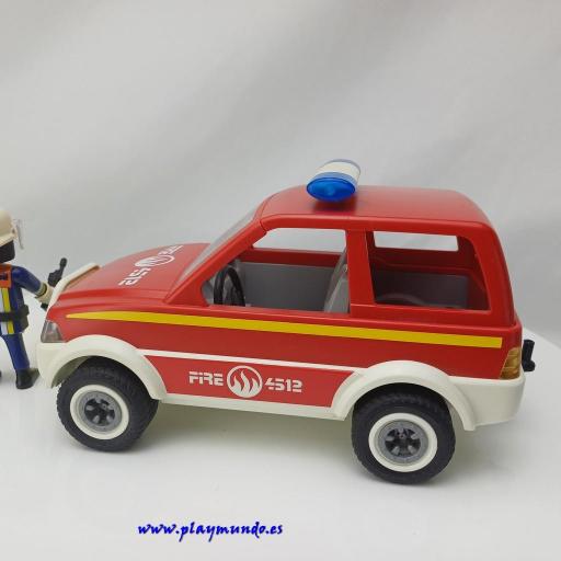 PLAYMOBIL  4822 COCHE JEFE DE BOMBEROS (AÑO 2014) [3]