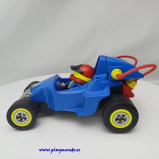 PLAYMOBIL  4181 COCHE MINIRACER AZUL (AÑO 2007) [3]