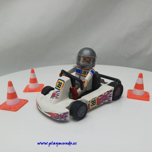 ​PLAYMOBIL 4932 KART CARRERAS CON PILOTO (AÑO 2011) [0]