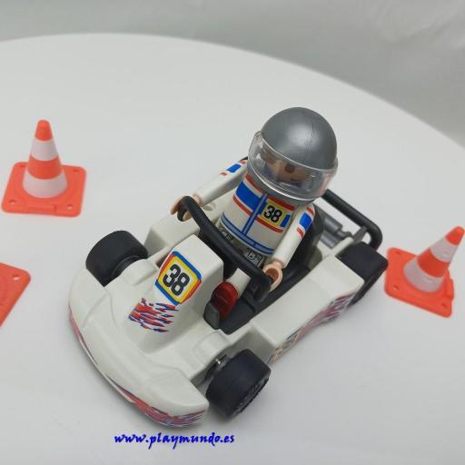 ​PLAYMOBIL 4932 KART CARRERAS CON PILOTO (AÑO 2011) [2]