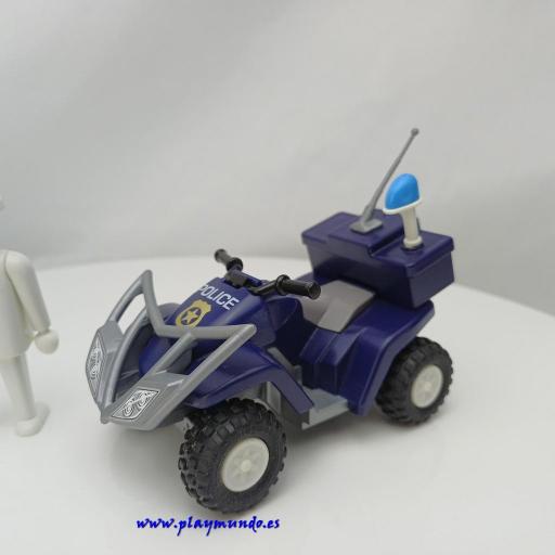 PLAYMOBIL QUAD POLICIA  MOD28