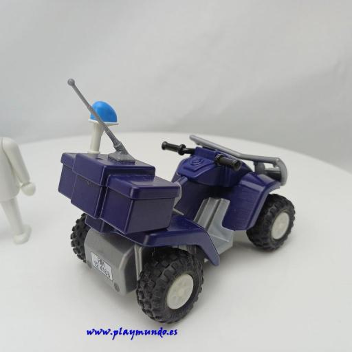 PLAYMOBIL QUAD POLICIA  MOD28 [2]