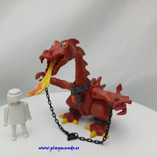PLAYMOBIL DRAGON ROJO MOD7 [1]