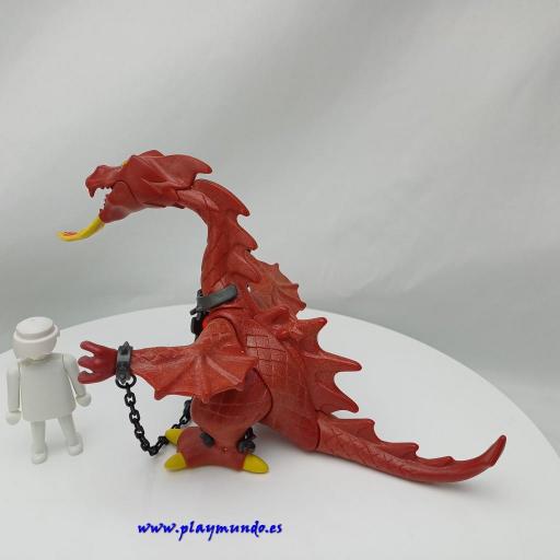 PLAYMOBIL DRAGON ROJO MOD7 [3]