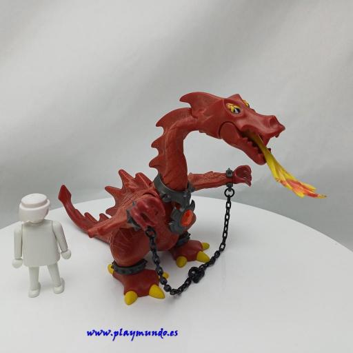 PLAYMOBIL DRAGON ROJO MOD7