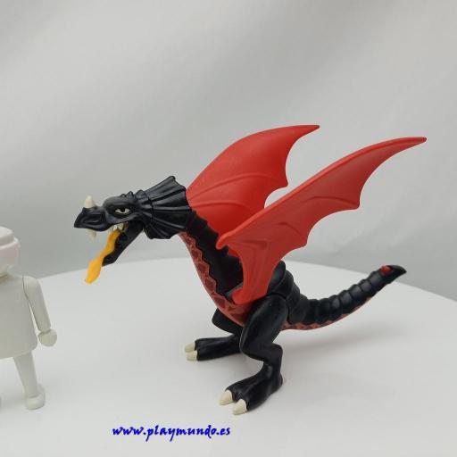 PLAYMOBIL DRAGON NEGRO MOD8