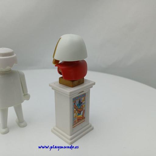 PLAYMOBIL BUSTO Y PEDESTAL EGIPCIO [1]
