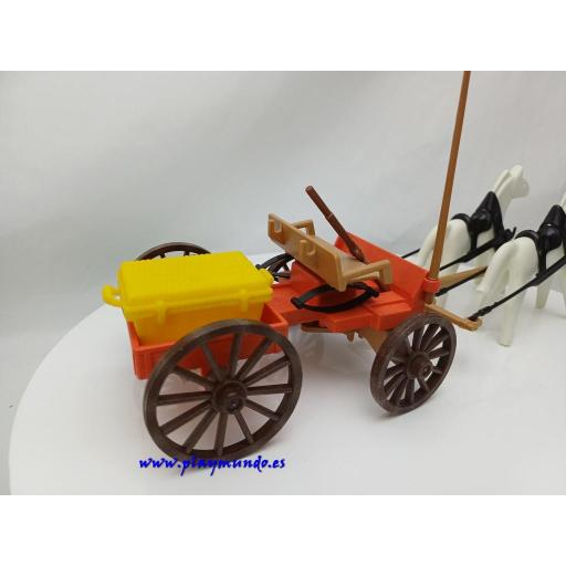 PLAYMOBIL 3587 CARRETA DEL OESTE (AÑO 1983 - 1987) [4]