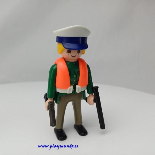 PLAYMOBIL MUÑECO CLICK  MUJER POLICIA MOD5032 [0]