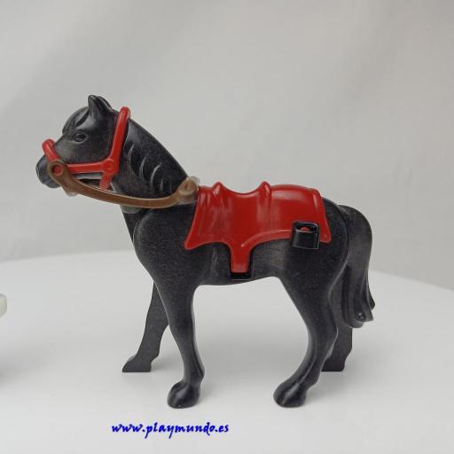 ​PLAYMOBIL CABALLO  MEDIEVAL  mod401