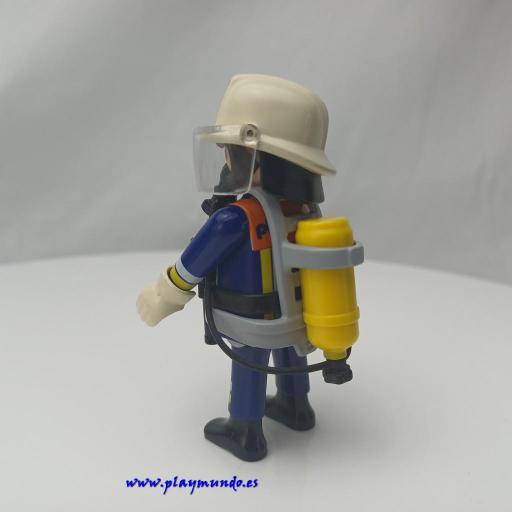 PLAYMOBIL MUÑECO CLICK BOMBERO OBRAS OTROS  MOD259 [1]
