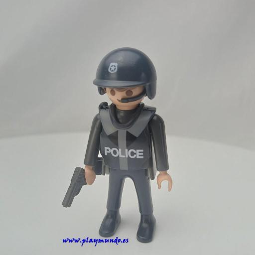 PLAYMOBIL MUÑECO CLICK POLICIA MOD875 [0]