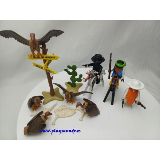 ​PLAYMOBIL 3748 BANDIDOS OESTE WESTERN (AÑO 1988 -1994) [1]