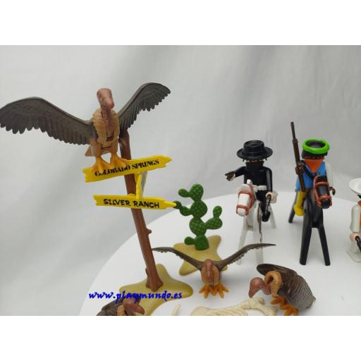 ​PLAYMOBIL 3748 BANDIDOS OESTE WESTERN (AÑO 1988 -1994) [3]
