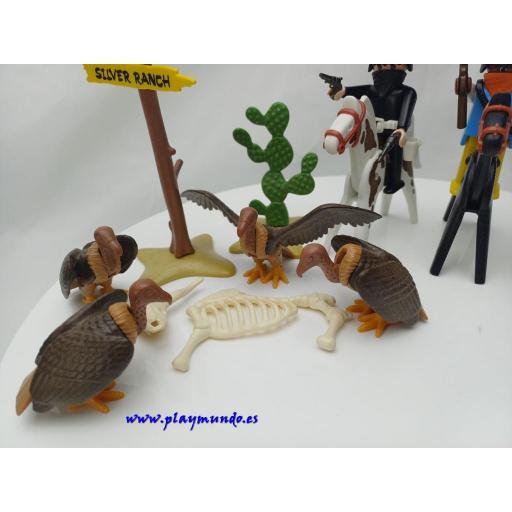 ​PLAYMOBIL 3748 BANDIDOS OESTE WESTERN (AÑO 1988 -1994) [4]