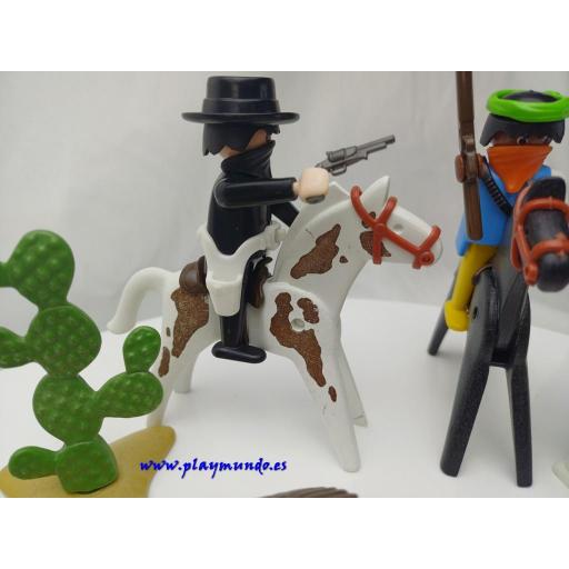 ​PLAYMOBIL 3748 BANDIDOS OESTE WESTERN (AÑO 1988 -1994) [6]