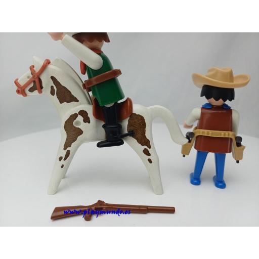 PLAYMOBIL 3304 VAQUEROS OESTE WESTERN (AÑO 1986 - 1994) [2]