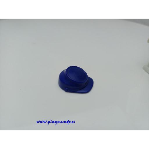 PLAYMOBIL SOMBRERO AZUL SOLDADO NORDISTA OESTE WESTERN [0]
